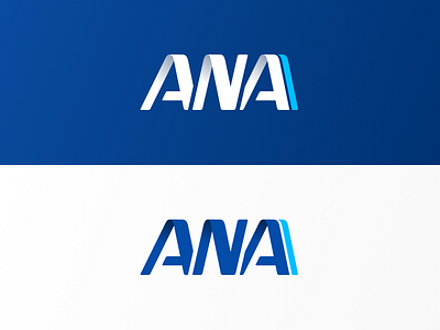 ANA logo airline branding logo logo design sketch