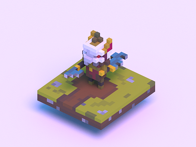 Bounty Hunter bounty hunter character design dota 2 videogames voxel