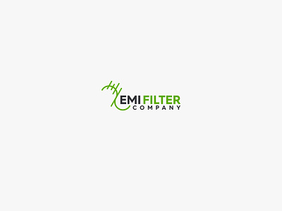 emi filter company design illustration logo