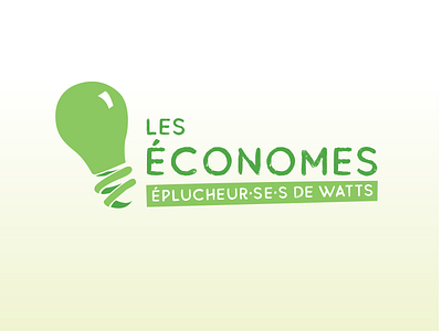 Les économes - Logo ampoule energy lightbulb logo peeler économe