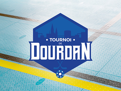 Roller Hockey Tournament city dourdan hockey logo puck roller roller hockey sport tournament