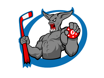 Demon Hockey Logo demon hockey logo roller hockey