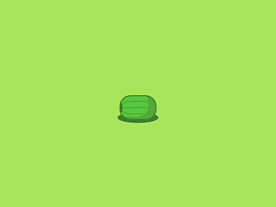 Watermelon branding design geometric green icon illustration illustrator logo mobile app ui ux vector watermelon website