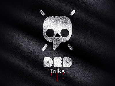 DED Talks brand logo logotype pirate flag ted talks