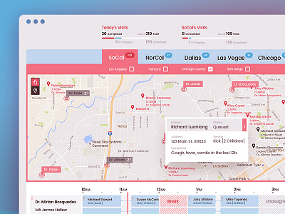 Heal — Operations Management Dashboard v1 admin dashboard management operations saas scheduling software team tool