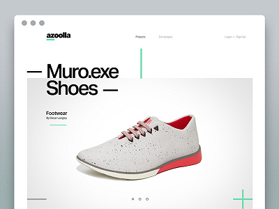 Azoolla Website — concept