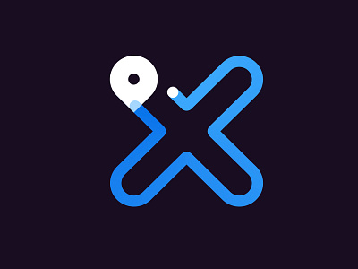 Max — mileage tracking app logo brand logo logotype mileage ride sharing tracking