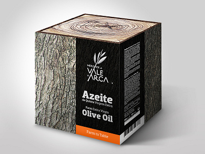 Herdade de Vale de Arca - Extra Virgin Olive Oil Packaging