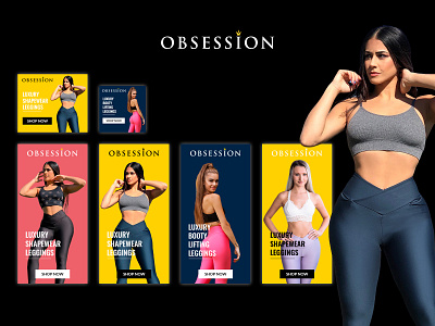 Obsession Ad Banner by Maksym Tyshchenko on Dribbble
