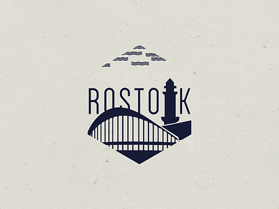 Rostock Emblem baltic sea design emblem graphic design illustration nautical rostock vector