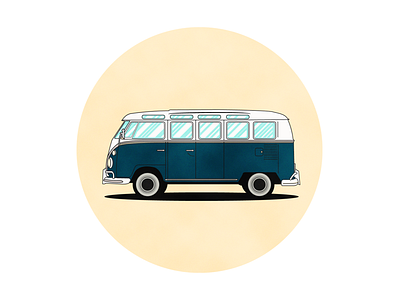 VW Van design graphic design illustration van vanlife vector vw vw van