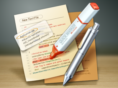 mi version 3 ( Text Editor Icon )