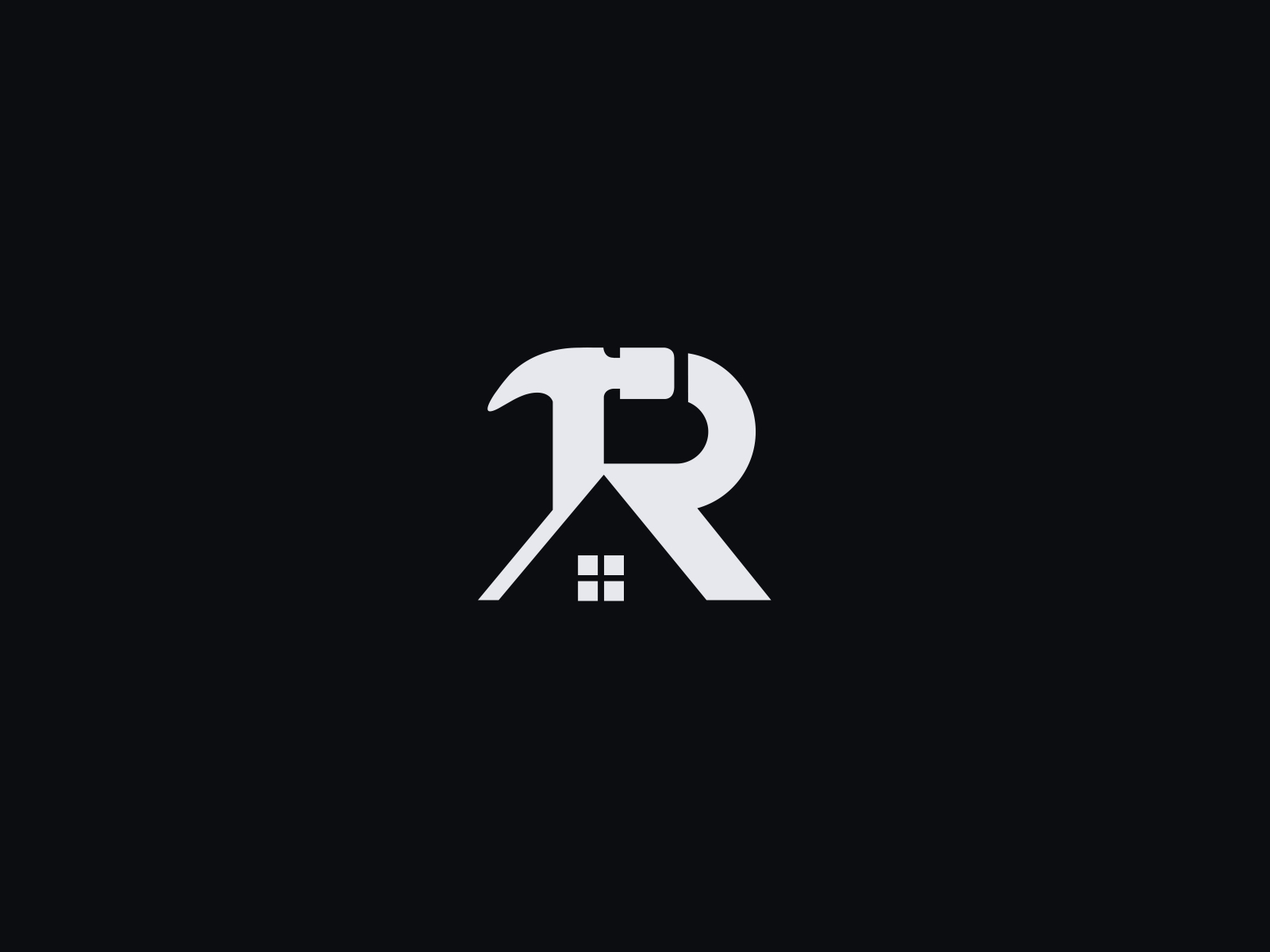 Renovation Logo By Daud Hasan On Dribbble   Renovation Logo 4x 