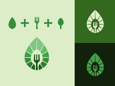 LEAF FORK SPOON LOGO