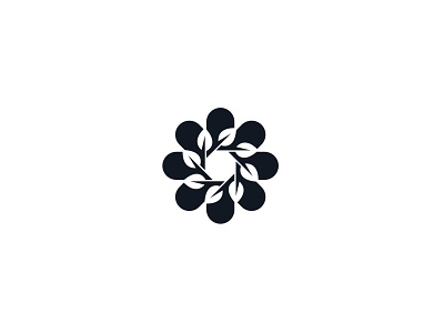 Leaf Circle Logo branding design icon identity illustration logo logodesign minimal logo print vector