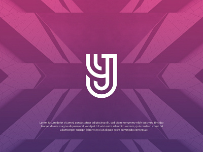 YJ Logo branding design graphic design icon identity illustration logo logodesign minimal logo minimal logo print vector yj icon yj logo yj monogram