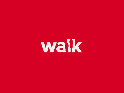 Walk Logo branding combination mark logo design fitness logo footwear logo graphic design icon identity illustration logo logodesign minimal logo print vector walk logo wordmark logo