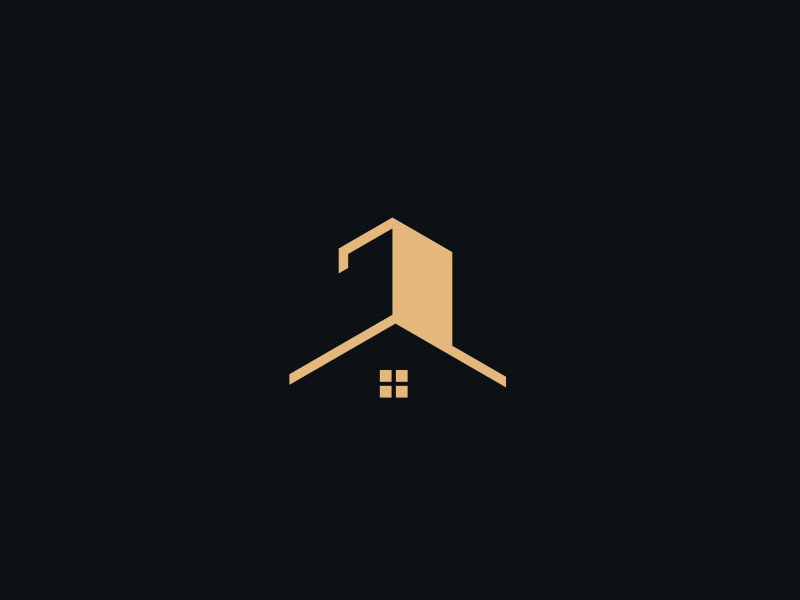 Minimal Real Estate Logo by Daud Hasan on Dribbble