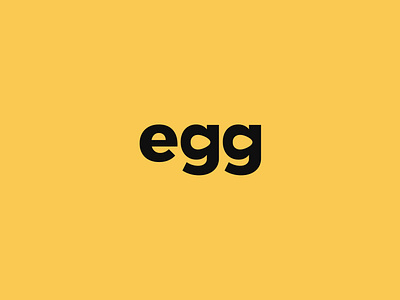 Egg Logo brand branding design egg logo identity illustration logo logo design logodesign logotype minimal logo typography