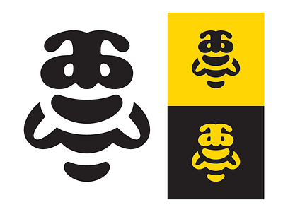 Bee // Logo Design brand branding identity logo logo mark vintage