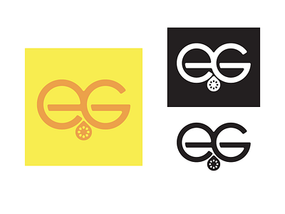 EG Citrused Juices // Logo Design brand branding identity logo logo design logo mark vintage