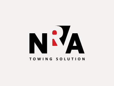 NRA Towing Solution adobe illustrator advertising agency brand identity branding communication company design logo typography vector