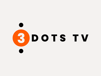 3DOTS TV adobe illustrator brand identity branding communication company design logo tv tv app tv show typography vector