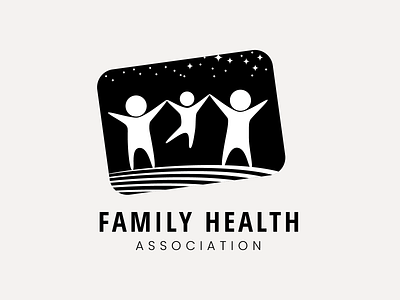 FAMILY Health Association adobe illustrator advertising agency association brand identity branding communication company design family health logo non profit nonprofit vector