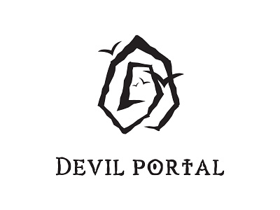 Devil Portal Game branding company creative design devil error evil game gaming illustration industry inspiring logo minimalist studio
