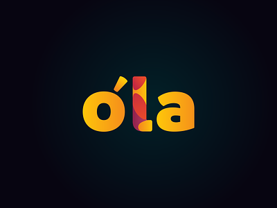 Ola african beauty center brand identity branding logo logotype newbie typography