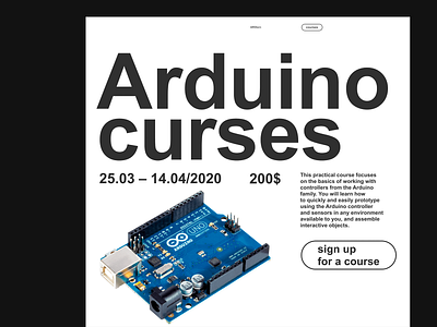 Arduino curses brutal brutalism design grid minimal minimalism typography web website