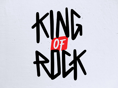 King of Rock branding logo