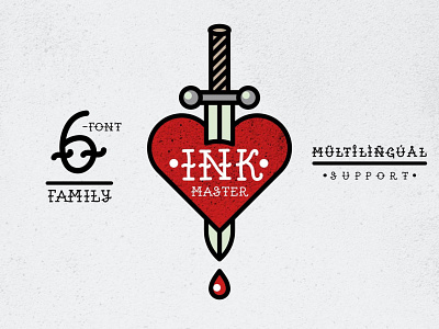 Ink Master Font font ink old school old school tattoo oldschool tattoo typeface typography