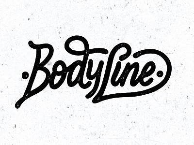 Body Line branding typography