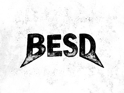 BESD best black branding font lettering logo logotype typography