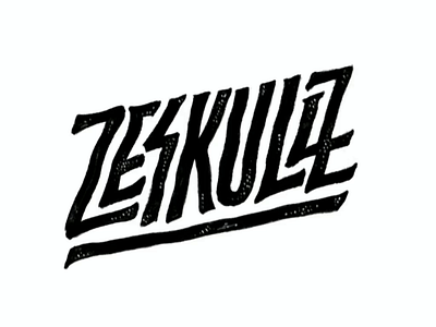 Zeskullz logo animation animation