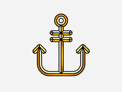 Anchor ancor branding illustration yakor