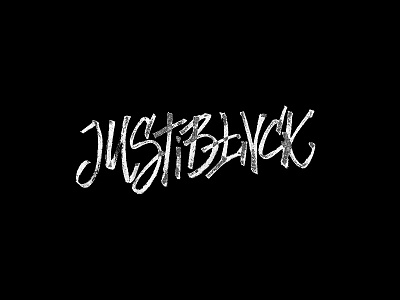 justiblvck illustration lettering typography