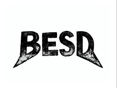 BESD animation band font font design hand lettering lettering lettering font metal music process punk rock tutorial typography vintage