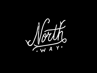 North Way classic custom lettering font font design illustration lettering lettering font old retro script typeface typography vintage
