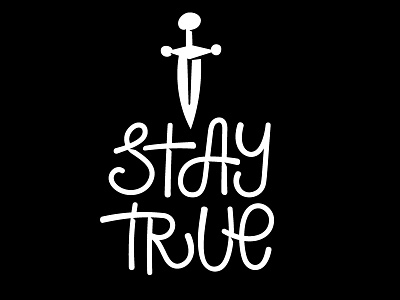 Stay True Logo