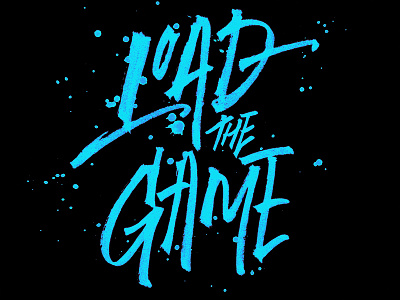 Load the Game brushpen calligraphy