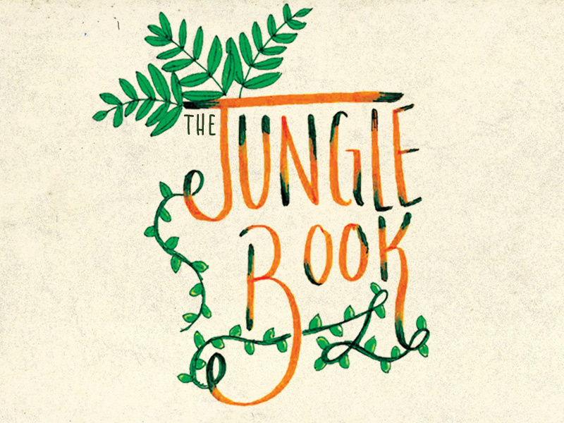 The Jungle Book Hand lettering hand lettering disney the jungle book