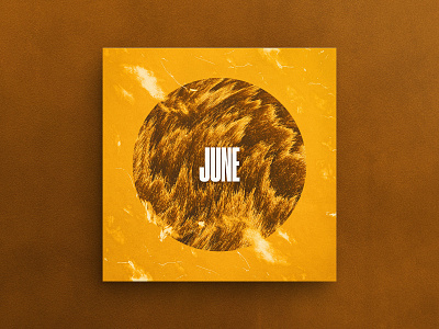 June — Album Cover abstract abstract art album cover album cover art art ep cover glitch graphic design herm the younger hermtheyounger june pixelsort