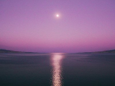 Instinct abstract abstract art album cover art herm the younger hermtheyounger moon ocean photo photography pink purple