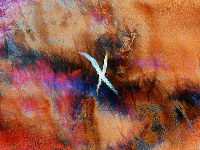X abstract abstract art abstract design album cover art glitch graphic design herm the younger hermtheyounger texture