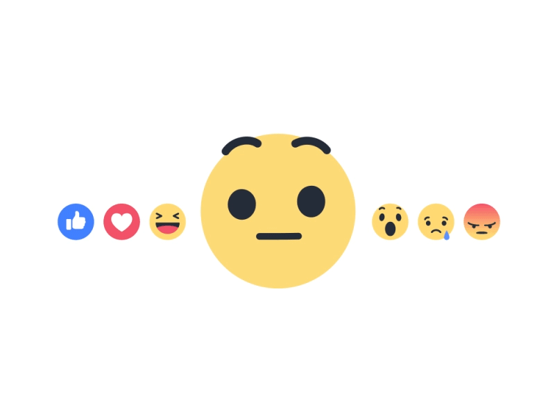 New facebook reaction emoji emoticon face palm facebook reaction