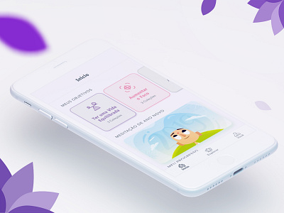 Re-Design | Vivo Meditação app dribbblers ios meditation product design ui ui ux design user interface