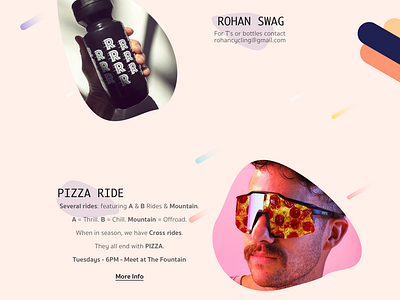 Swag & Pizza Ride Info