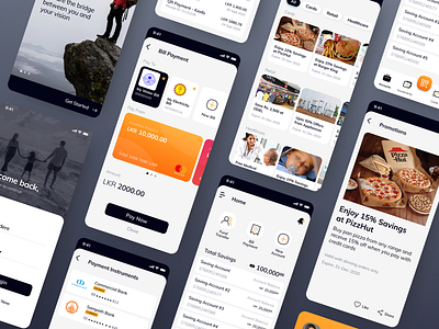 Payment and banking app app finance app mobile banking payment app ui ux ux design